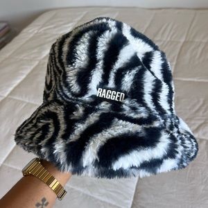 Ragged Priest Faux Fur Bucket Hat - New with Tags!